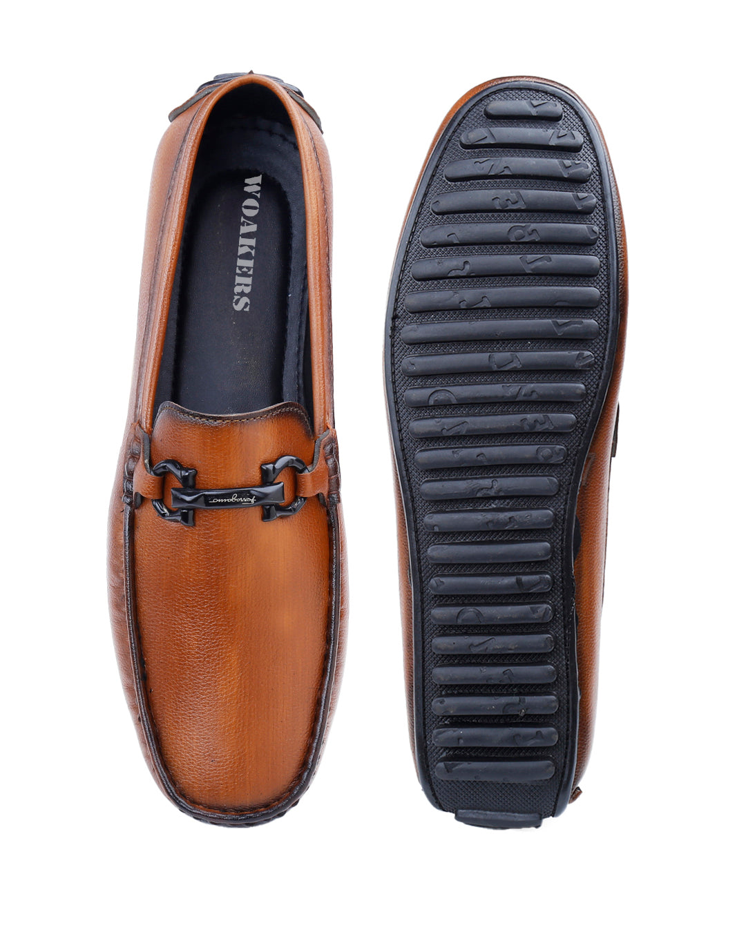 Woakers Men,s Loafers Shoes W-RO-DRIV-TAN