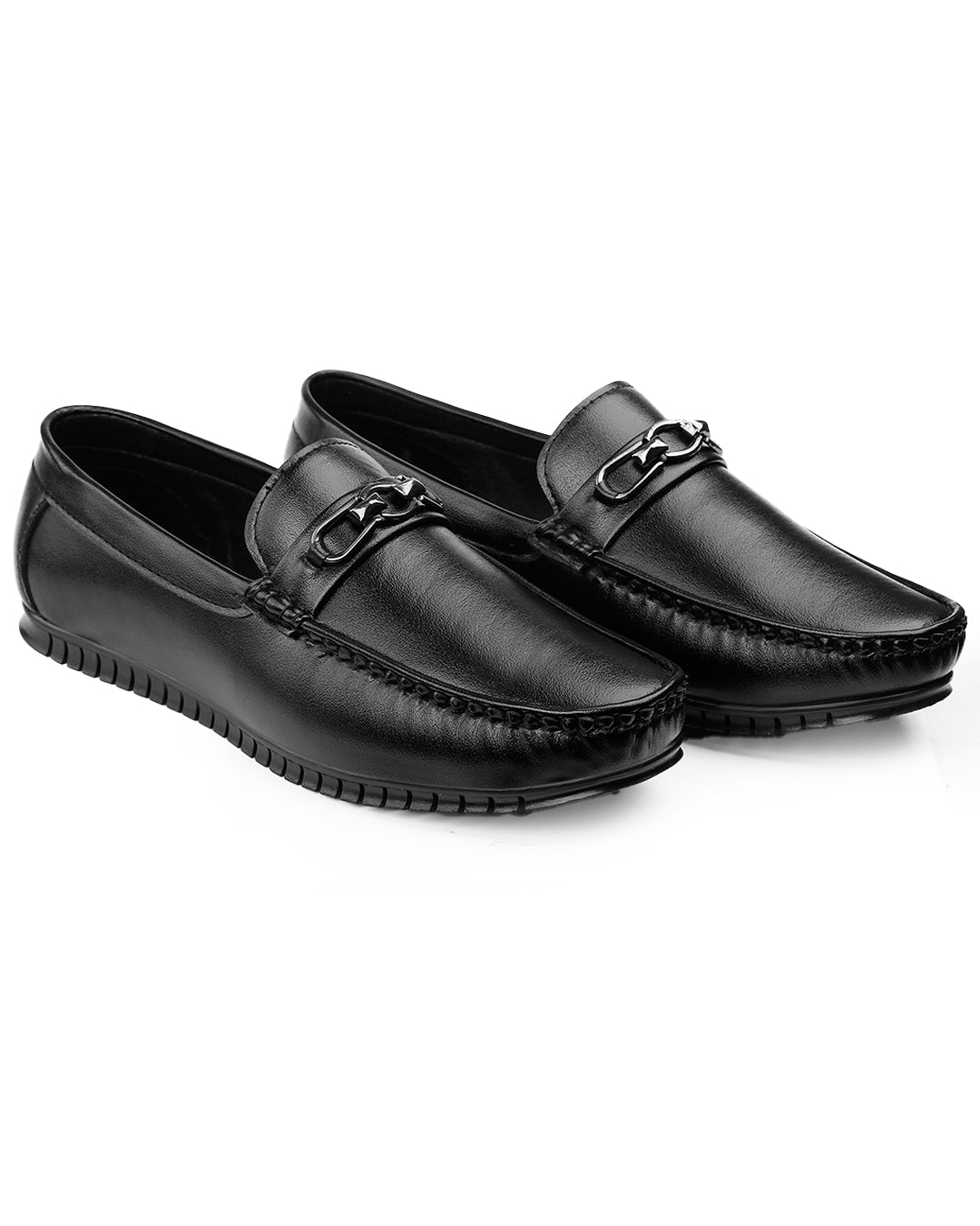 Woakers Men,s Loafers Shoes W-RO-DRIV-BLK
