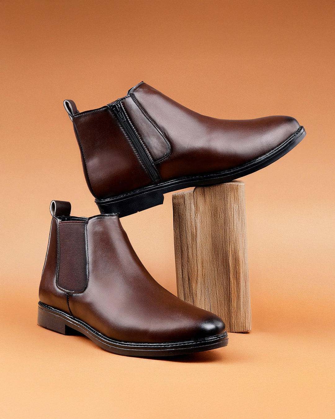 Woakers Men,s Formal Shoes W-RO-CHAIN-CHLESI-BRN