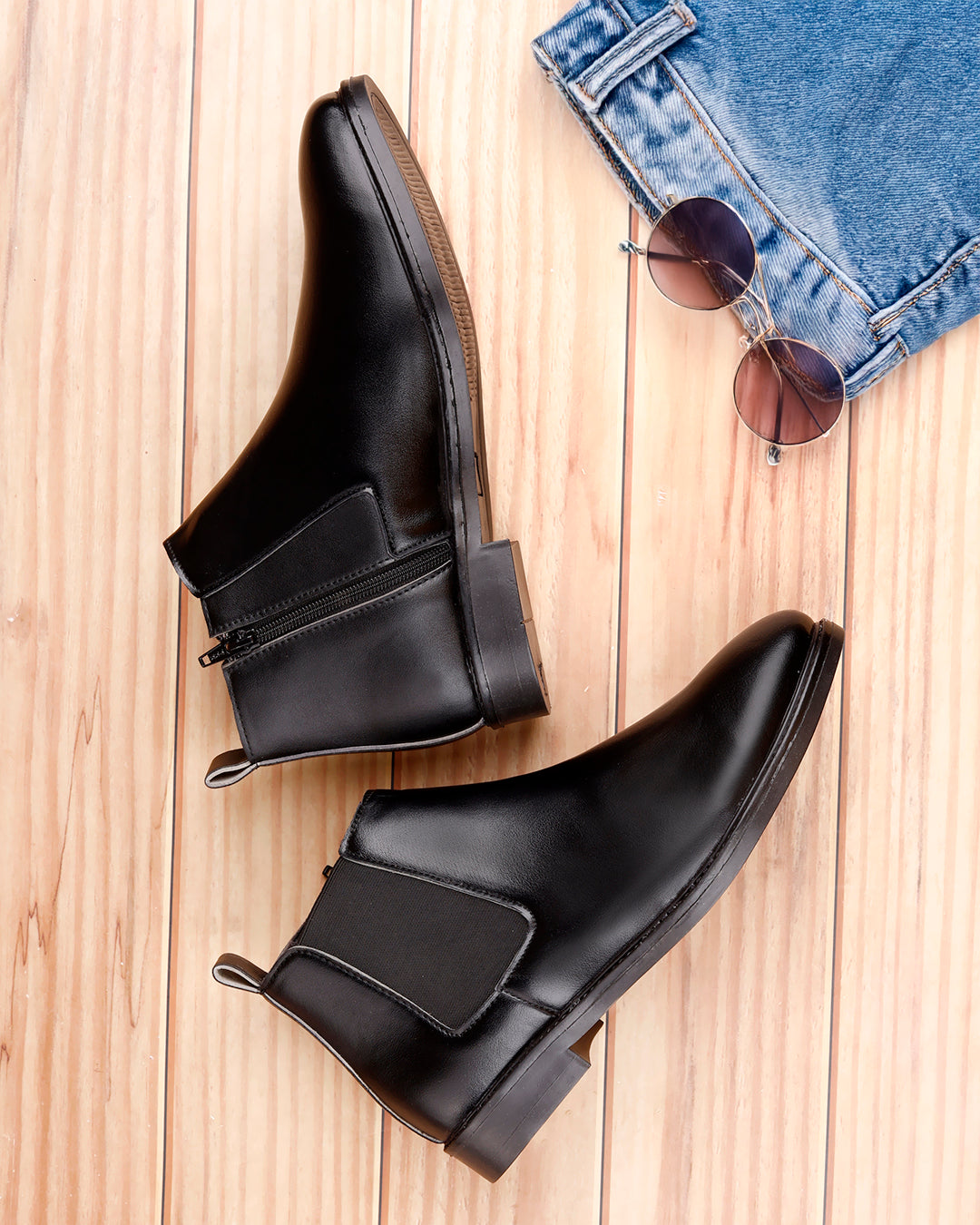 Woakers Men,s Formal Shoes W-RO-LE-CHAIN-BLK