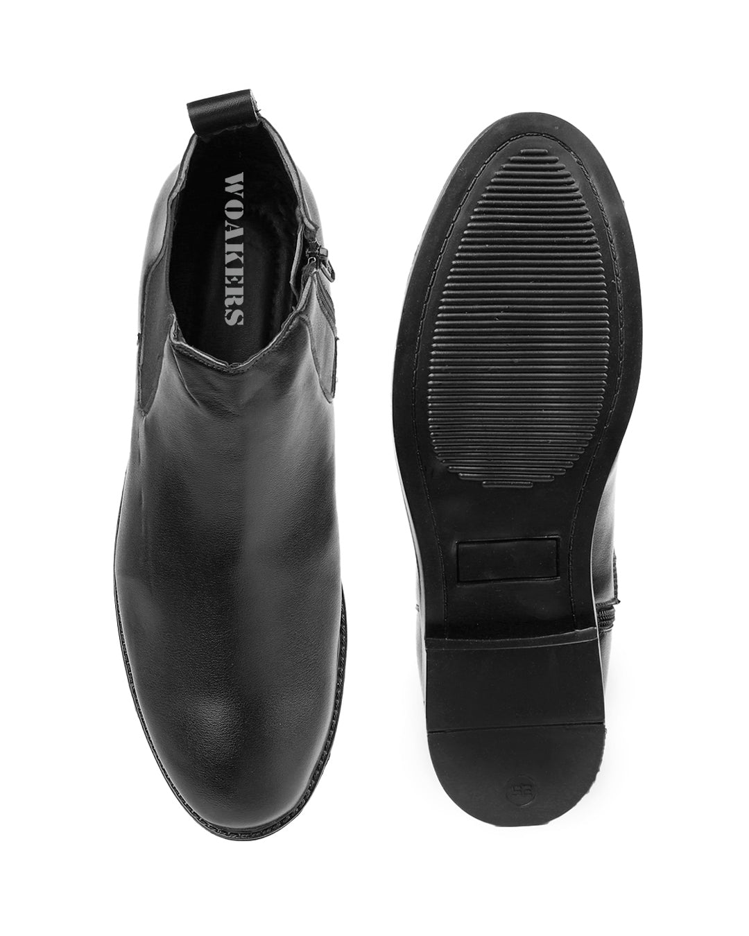 Woakers Men,s Formal Shoes W-RO-LE-CHAIN-BLK