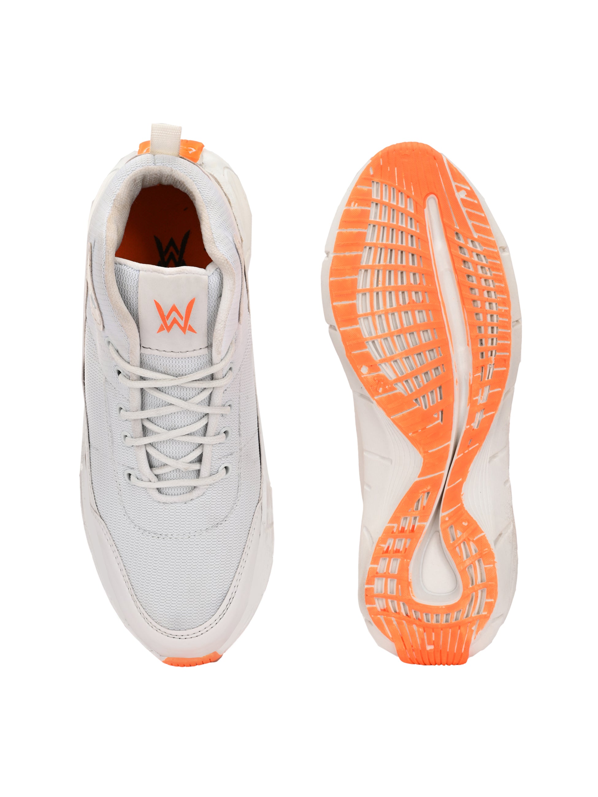 Woakers Men,s Casual Shoes WW-1029-ORANGE