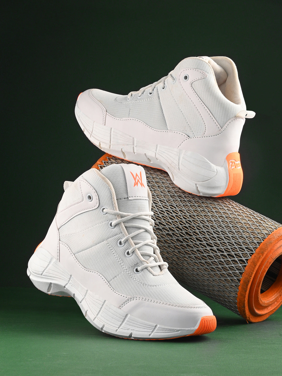 Woakers Men,s Casual Shoes WW-1029-ORANGE