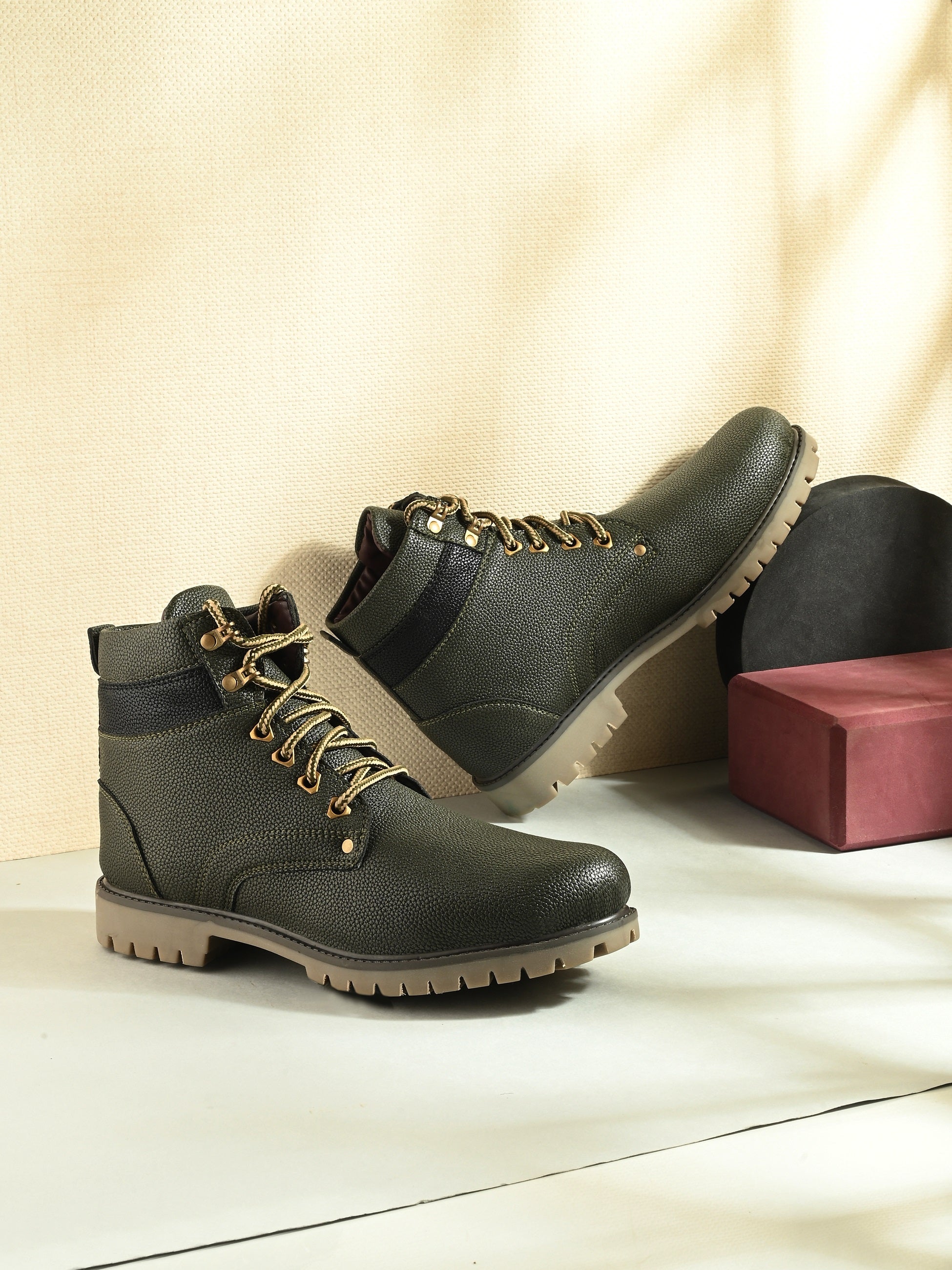 Woakers Men,s Boots Shoes W-ROA-GRN-TPR