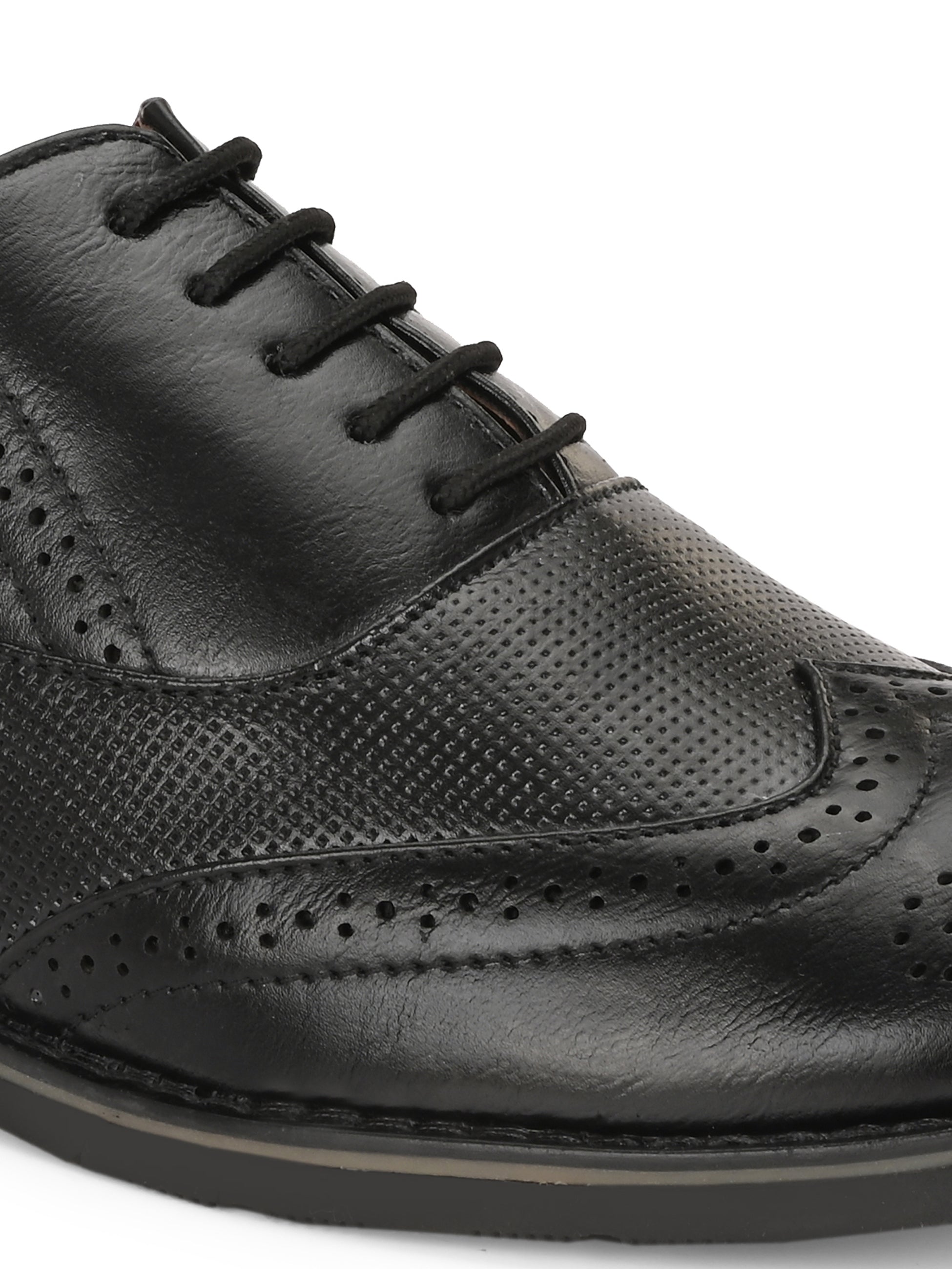 Woakers Men,s Formal Shoes INVI-001-BLK