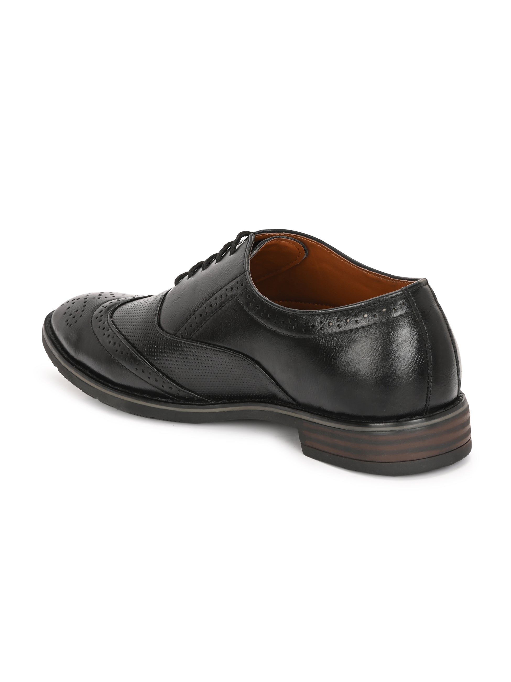 Woakers Men,s Formal Shoes INVI-001-BLK