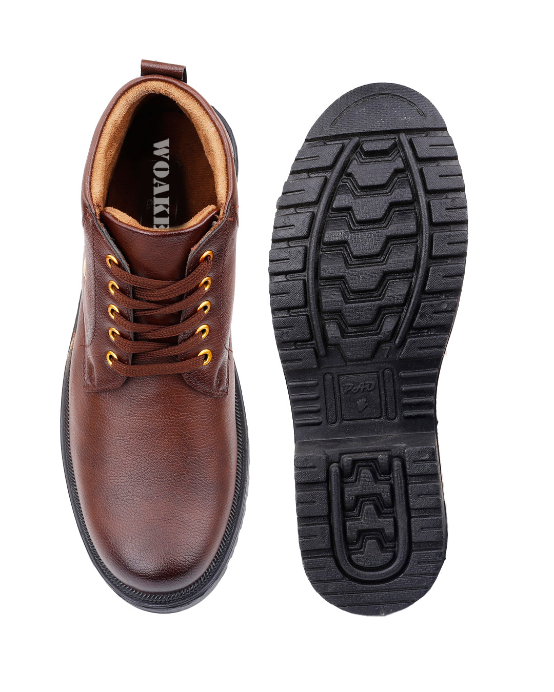 Woakers Men,s Formal Shoes W-ROA-001-BRN