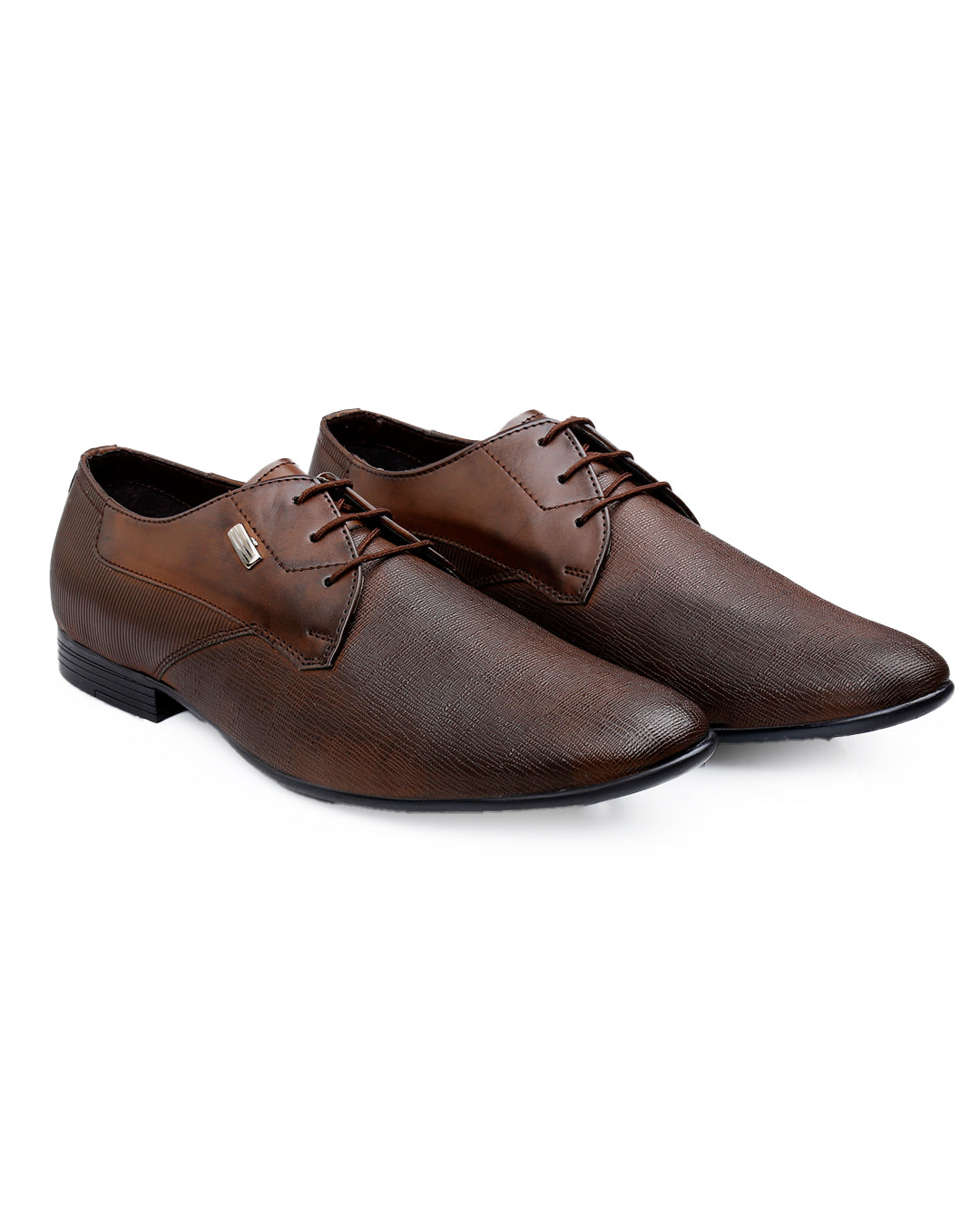 Woakers Men,s Formal Shoes INVI-002-BRN