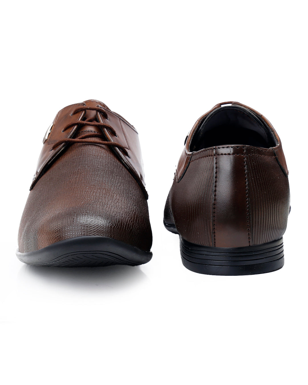 Woakers Men,s Formal Shoes INVI-002-BRN