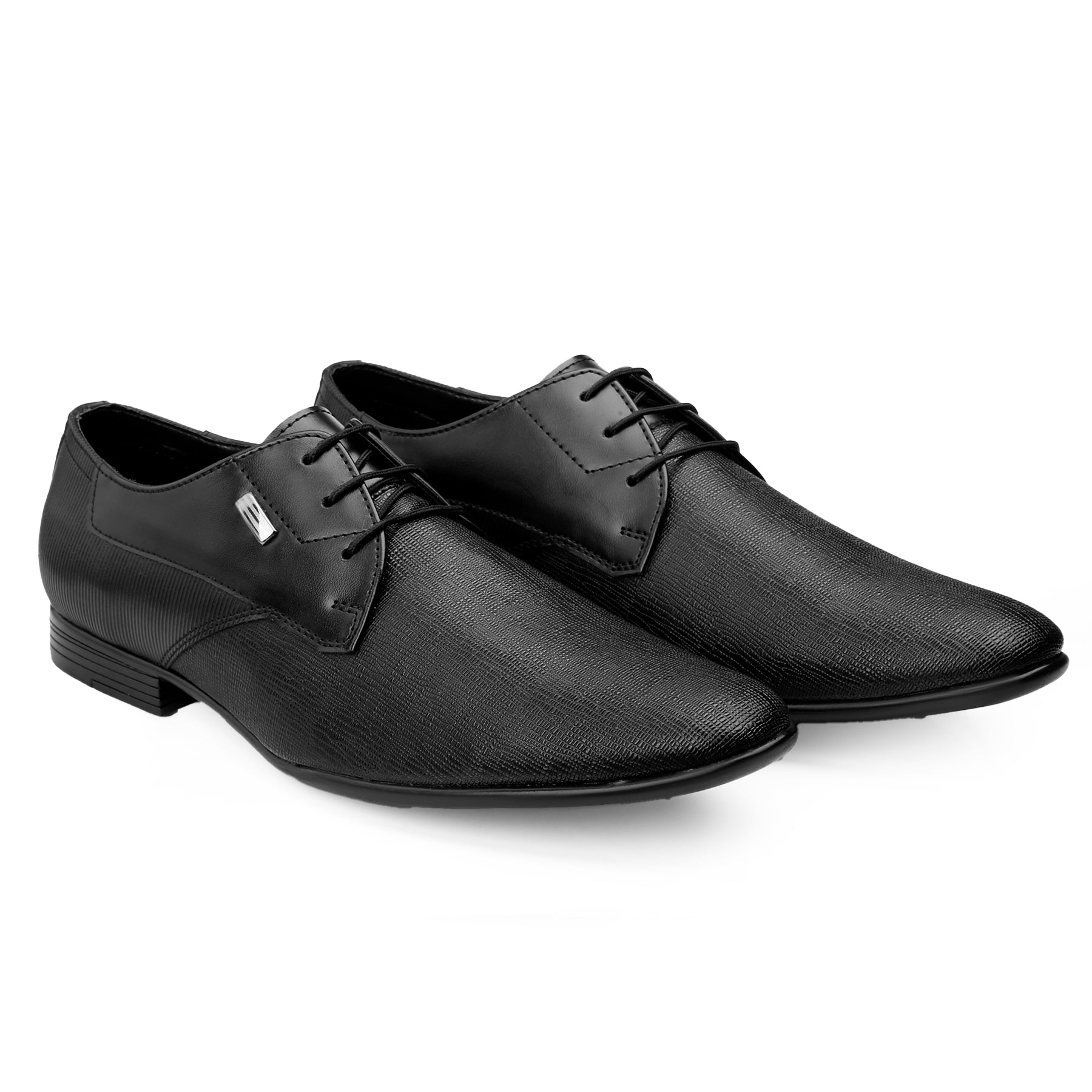Woakers Men,s Formal Shoes INVI-002-BLK