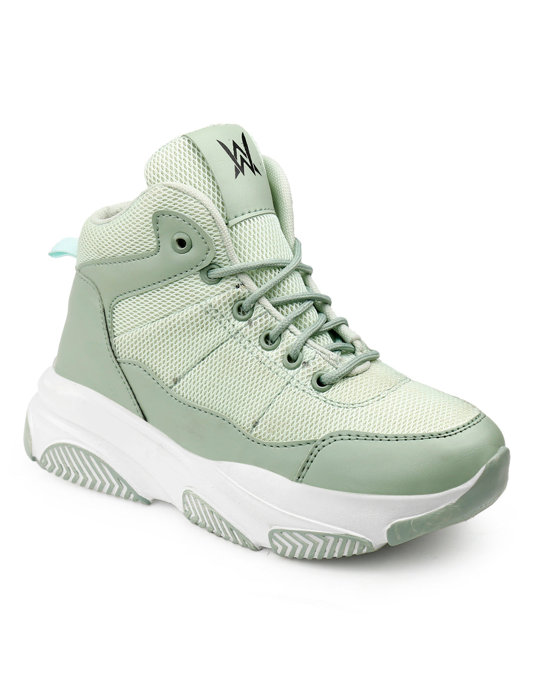 Woakers Women,s Casual Shoes WO-1029-GRN