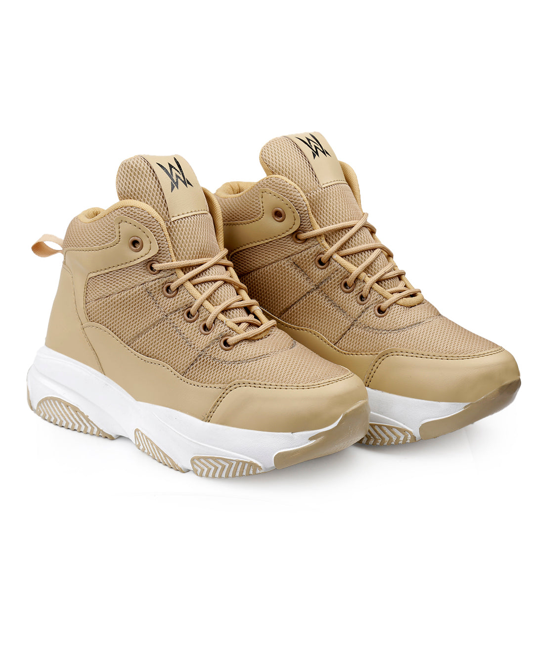 Woakers Women,s Casual Shoes WO-1029-BEIGE