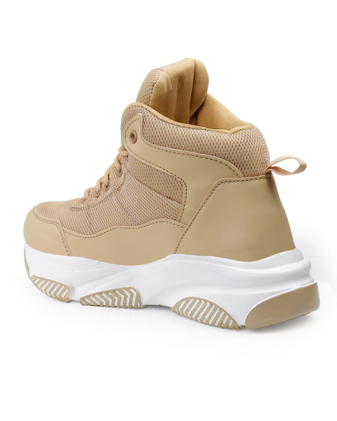 Woakers Women,s Casual Shoes WO-1029-BEIGE