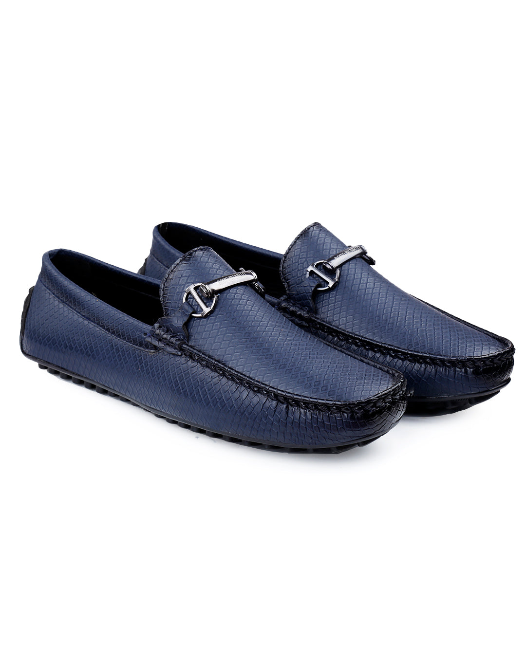 Woakers Men,s Loafers Shoes W-RO-011-BLU
