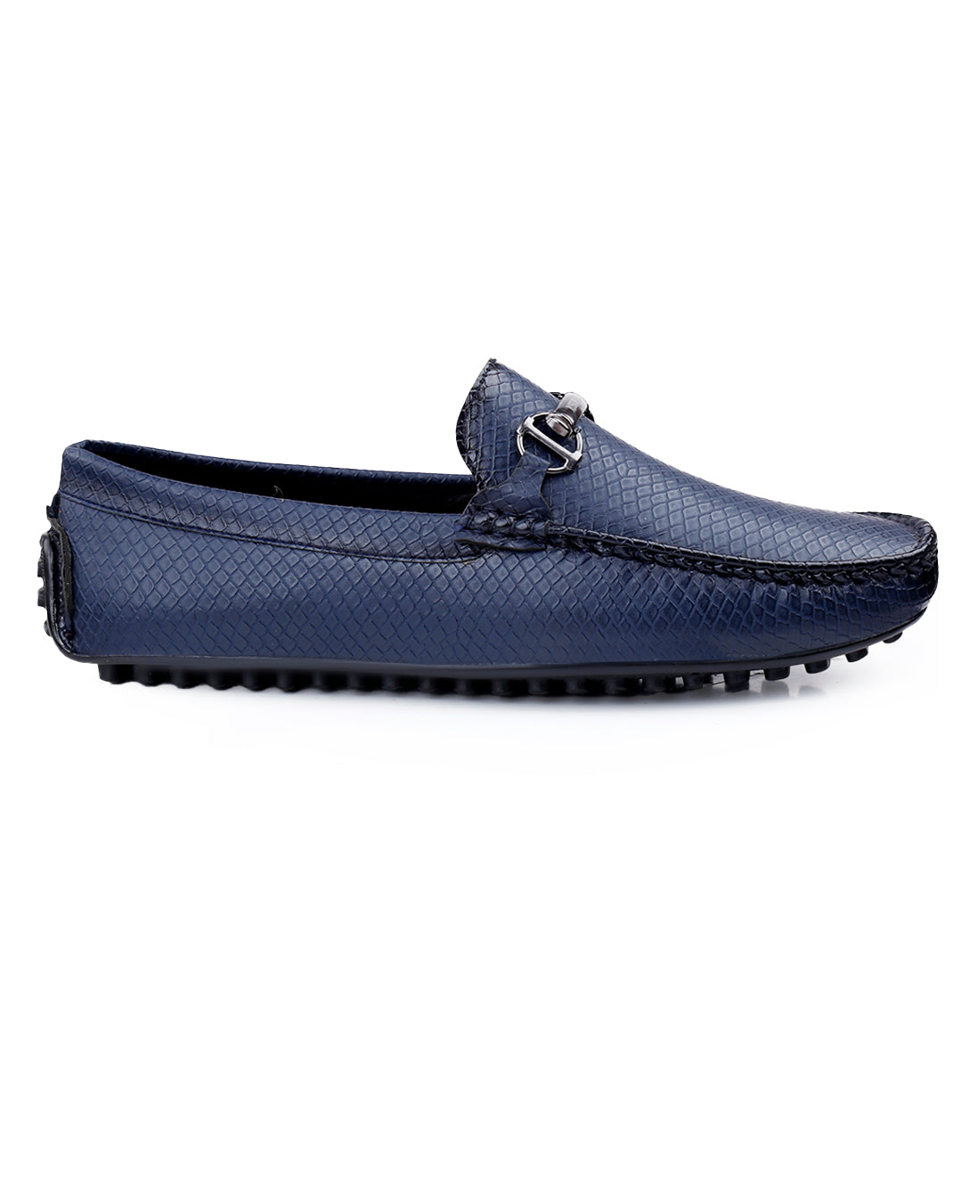 Woakers Men,s Loafers Shoes W-RO-011-BLU