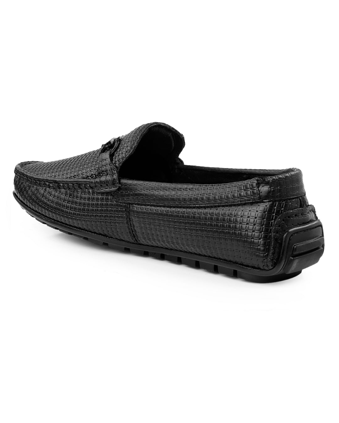 Woakers Men,s Loafers Shoes W-RO-005-BLK
