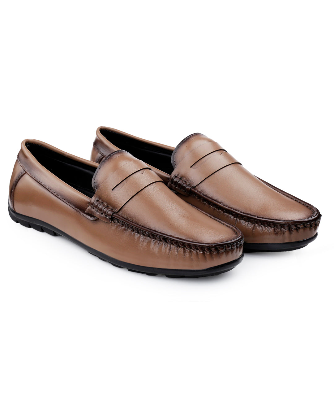 Woakers Men,s Loafers ShoesW-RO-004-BEGE