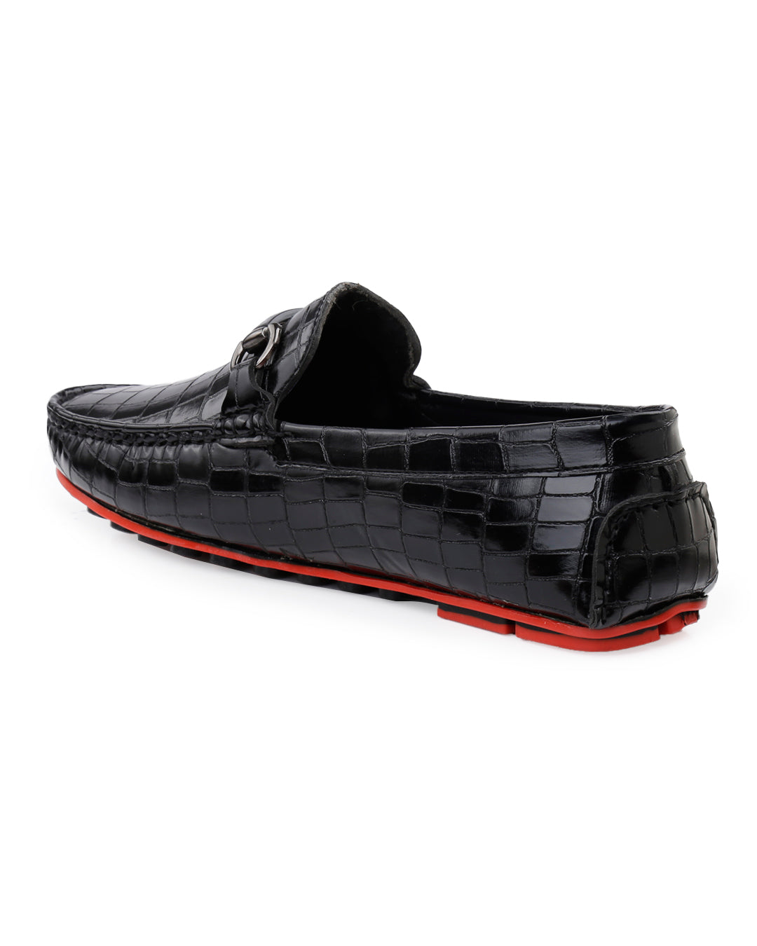 Woakers Men,s Loafers Shoes W-RO-007-BLK