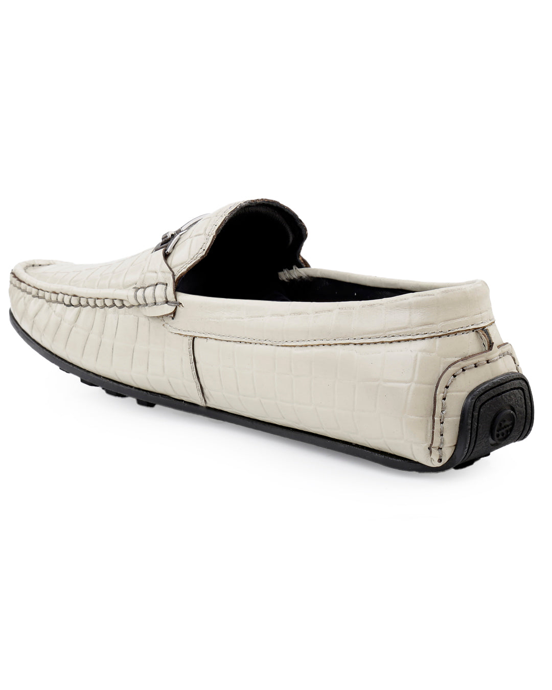 Woakers Men,s Loafers Shoes W-RO-006-WHI