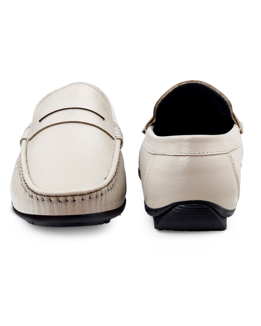 Woakers Men,s Loafers Shoes W-RO-008-WHI