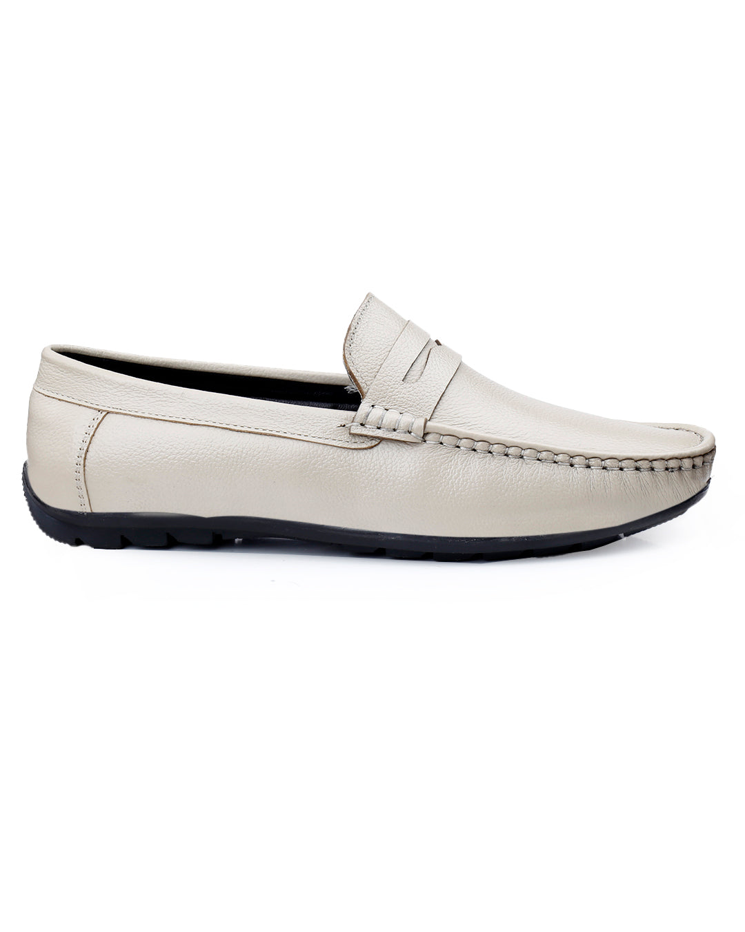 Woakers Men,s Loafers Shoes W-RO-008-WHI