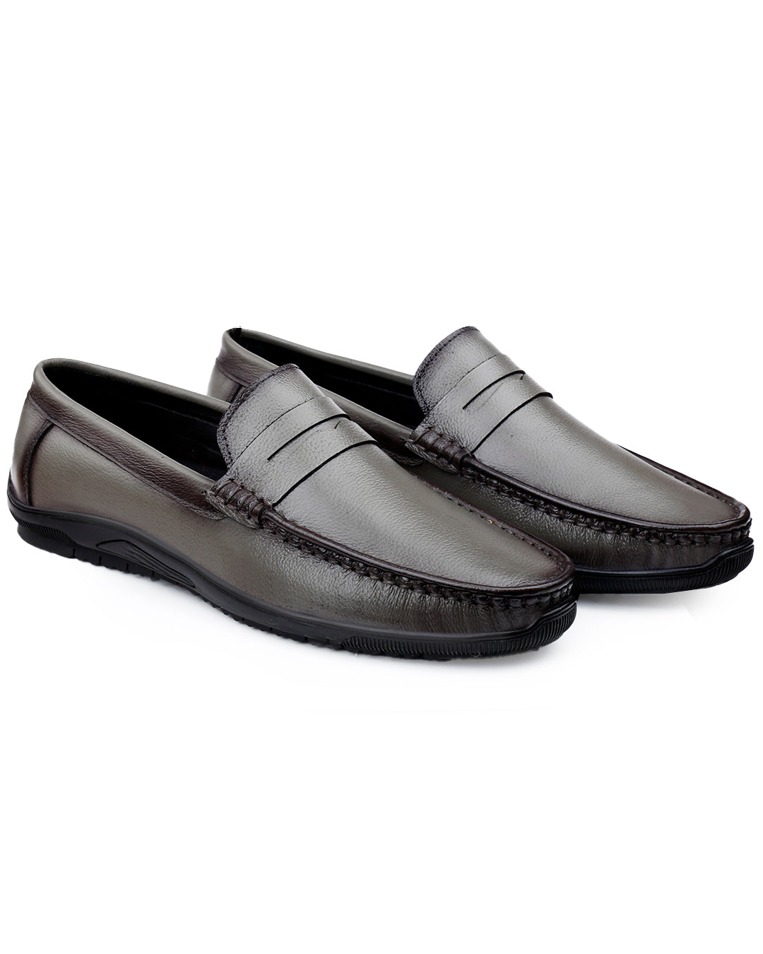 Woakers Men,s Loafers Shoes W-RO-001-GRY