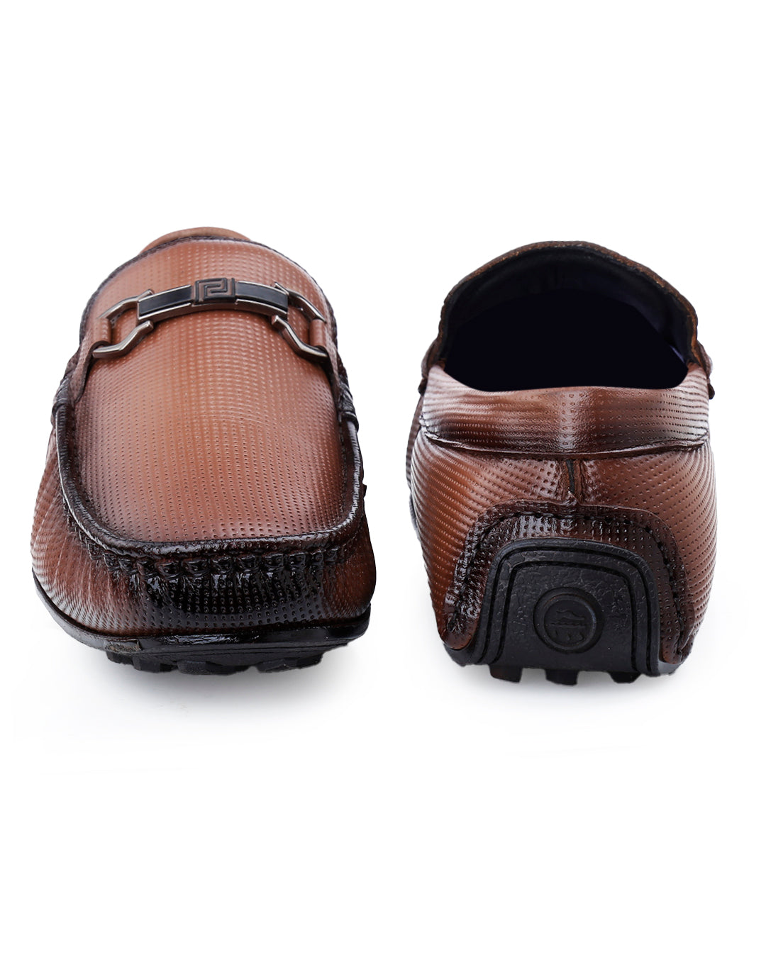 Woakers Men,s Loafers Shoes W-RO-009-TAN