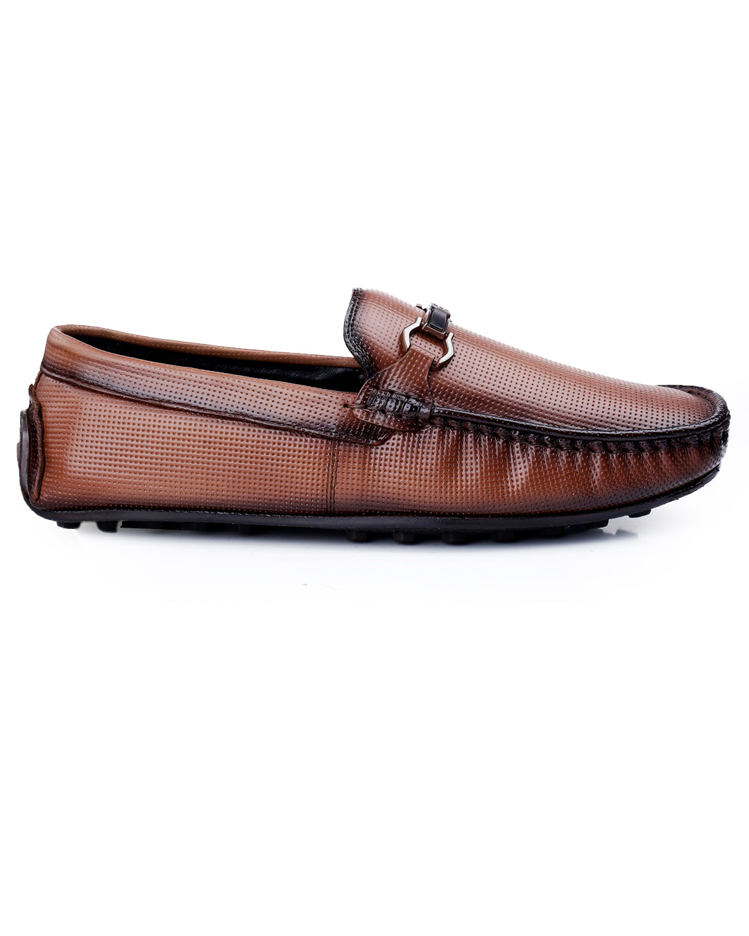 Woakers Men,s Loafers Shoes W-RO-009-TAN