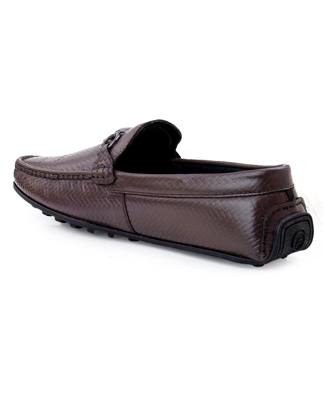 Woakers Men,s Loafers Shoes W-RO-010-BRN