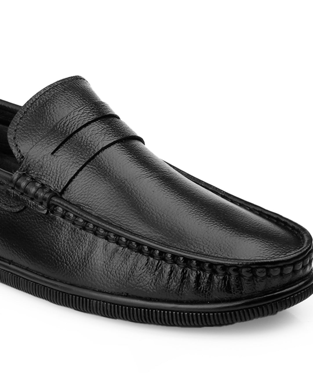 Woakers Men,s Loafers Shoes W-RO-012-BLK