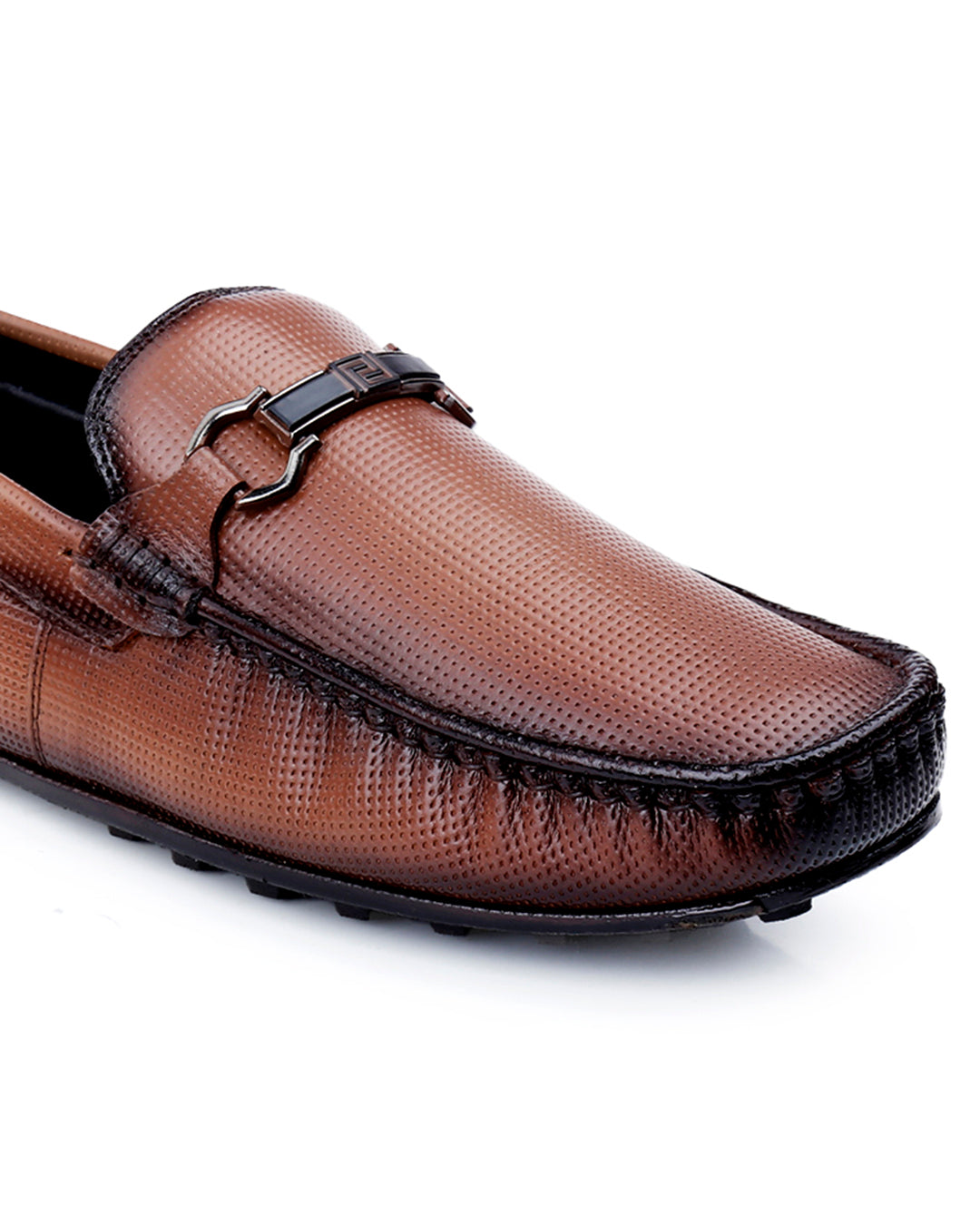 Woakers Men,s Loafers Shoes W-RO-009-TAN