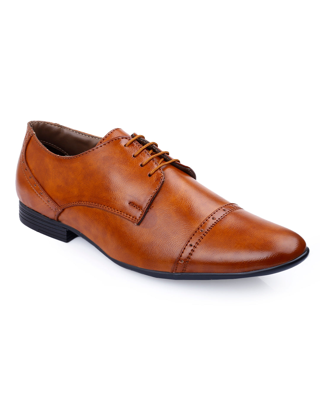 Woakers Men,s Formal Shoes INVI-003-TAN