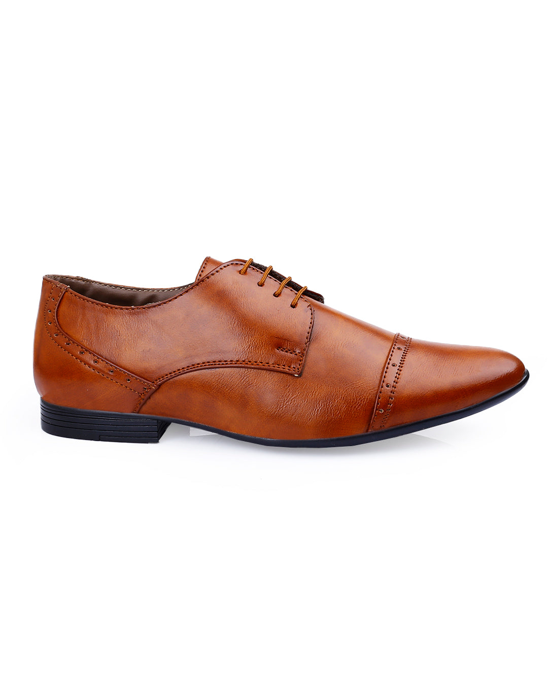 Woakers Men,s Formal Shoes INVI-003-TAN