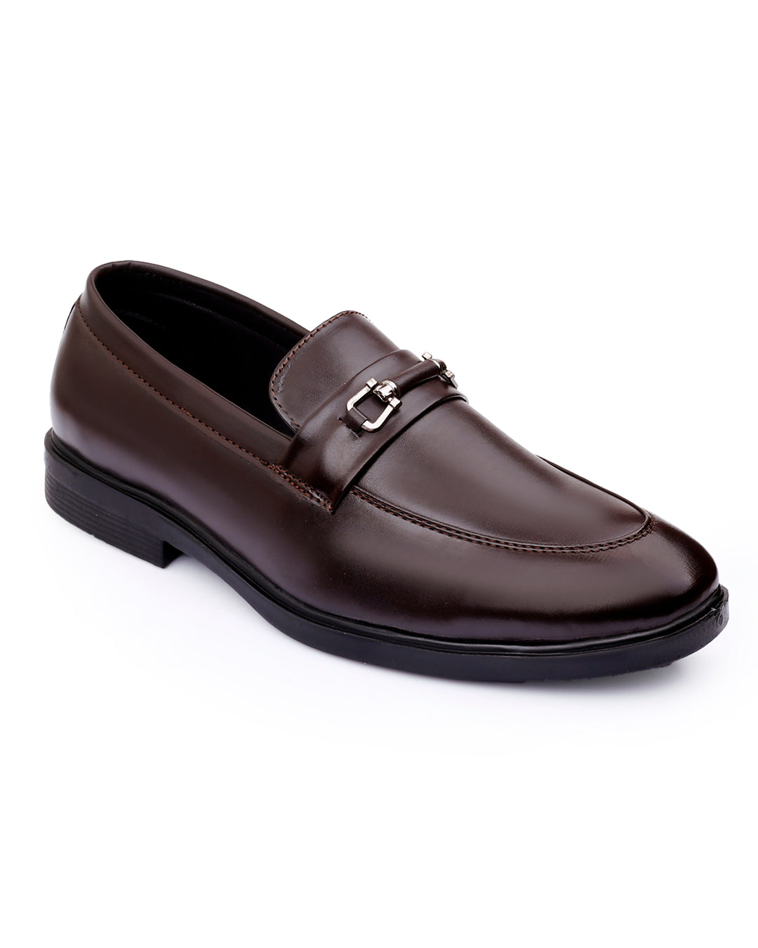 Woakers Men,s Loafers Shoes INVI-004-BRN