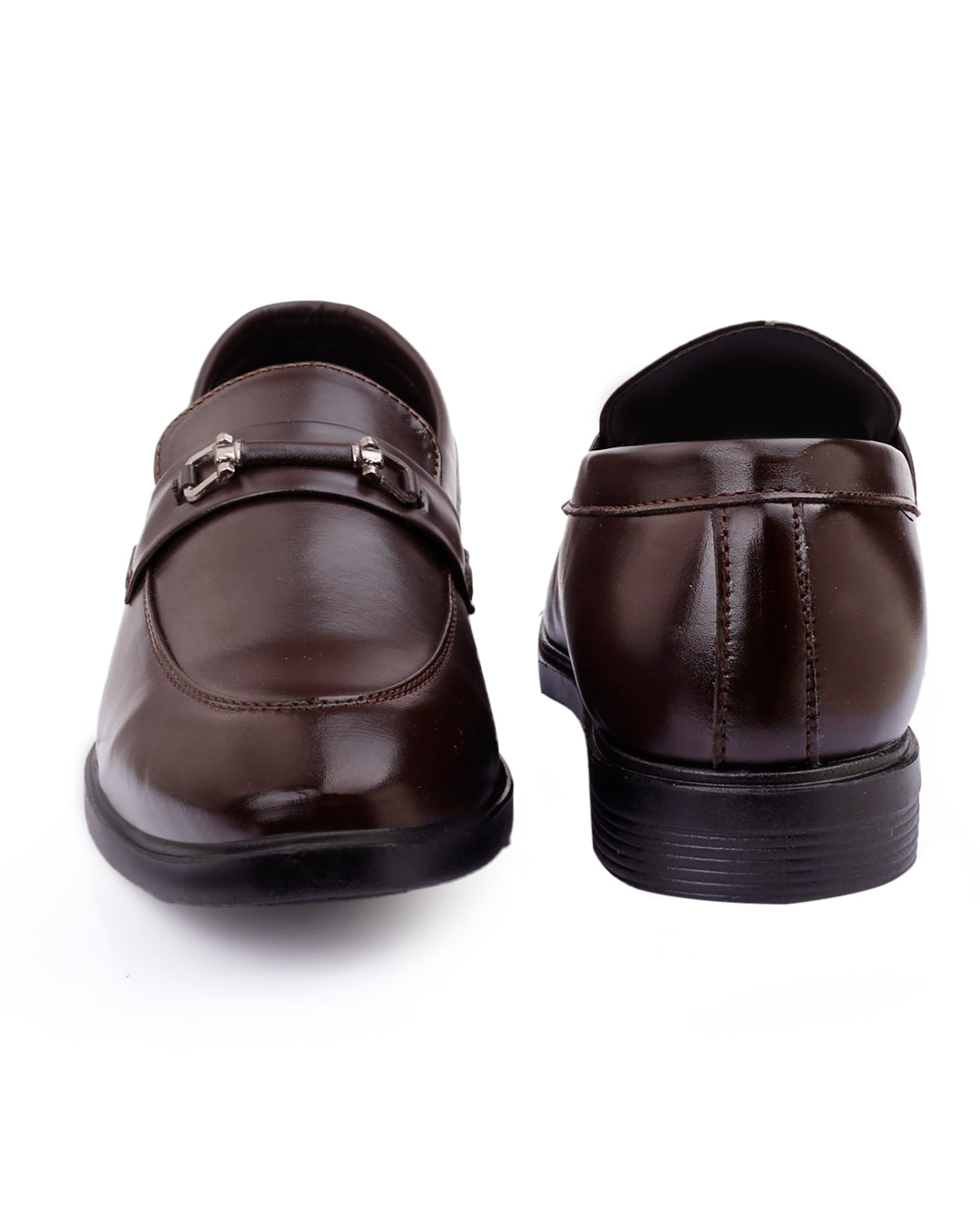 Woakers Men,s Loafers Shoes INVI-004-BRN