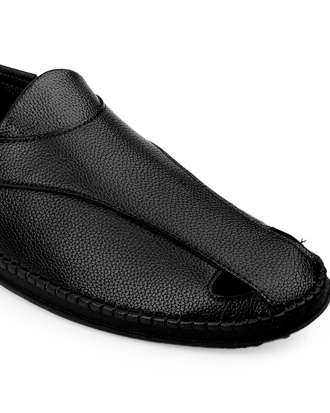 Woakers Men,s Sandle Shoes WK-ROMAN-BLK
