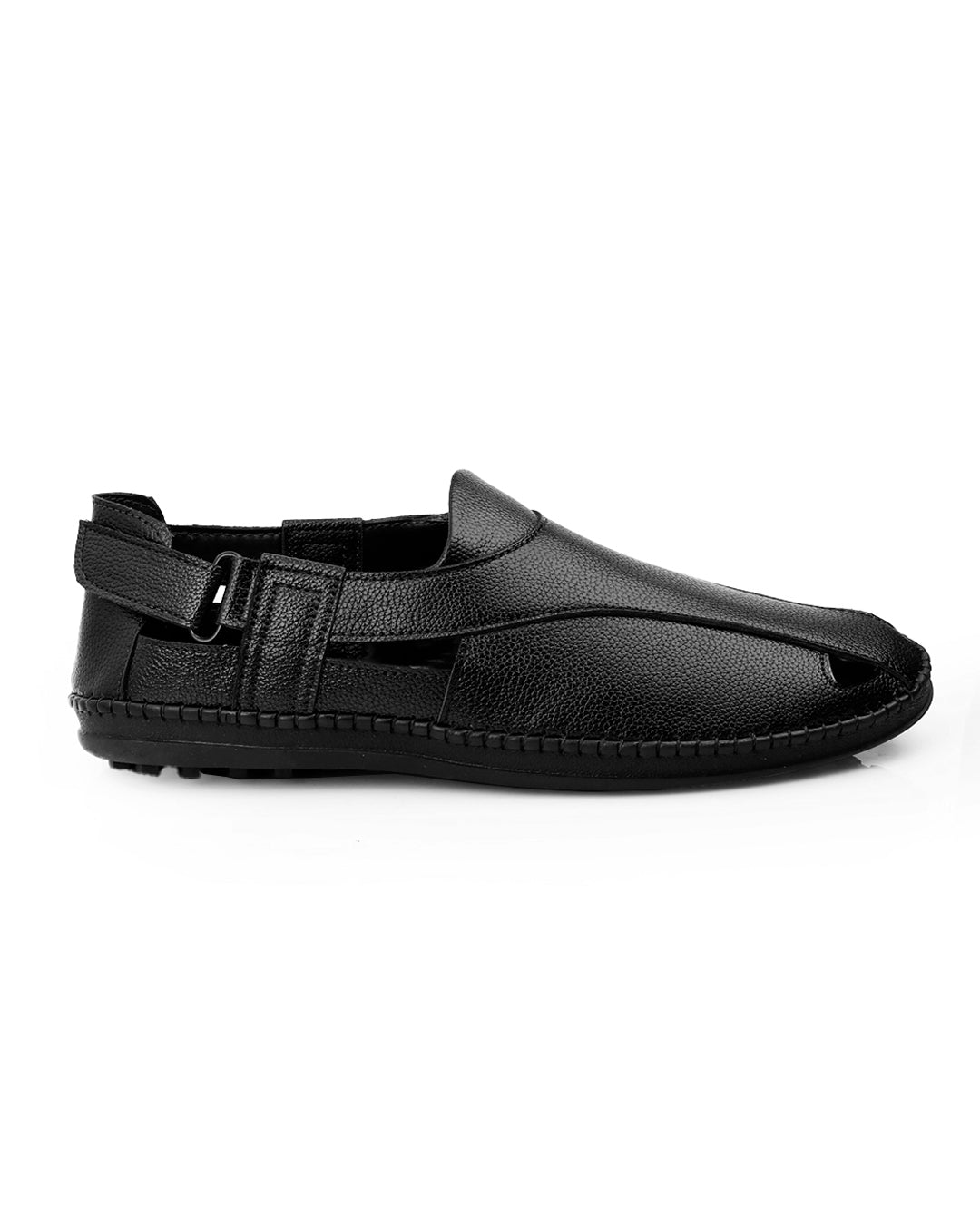 Woakers Men,s Sandle Shoes WK-ROMAN-BLK