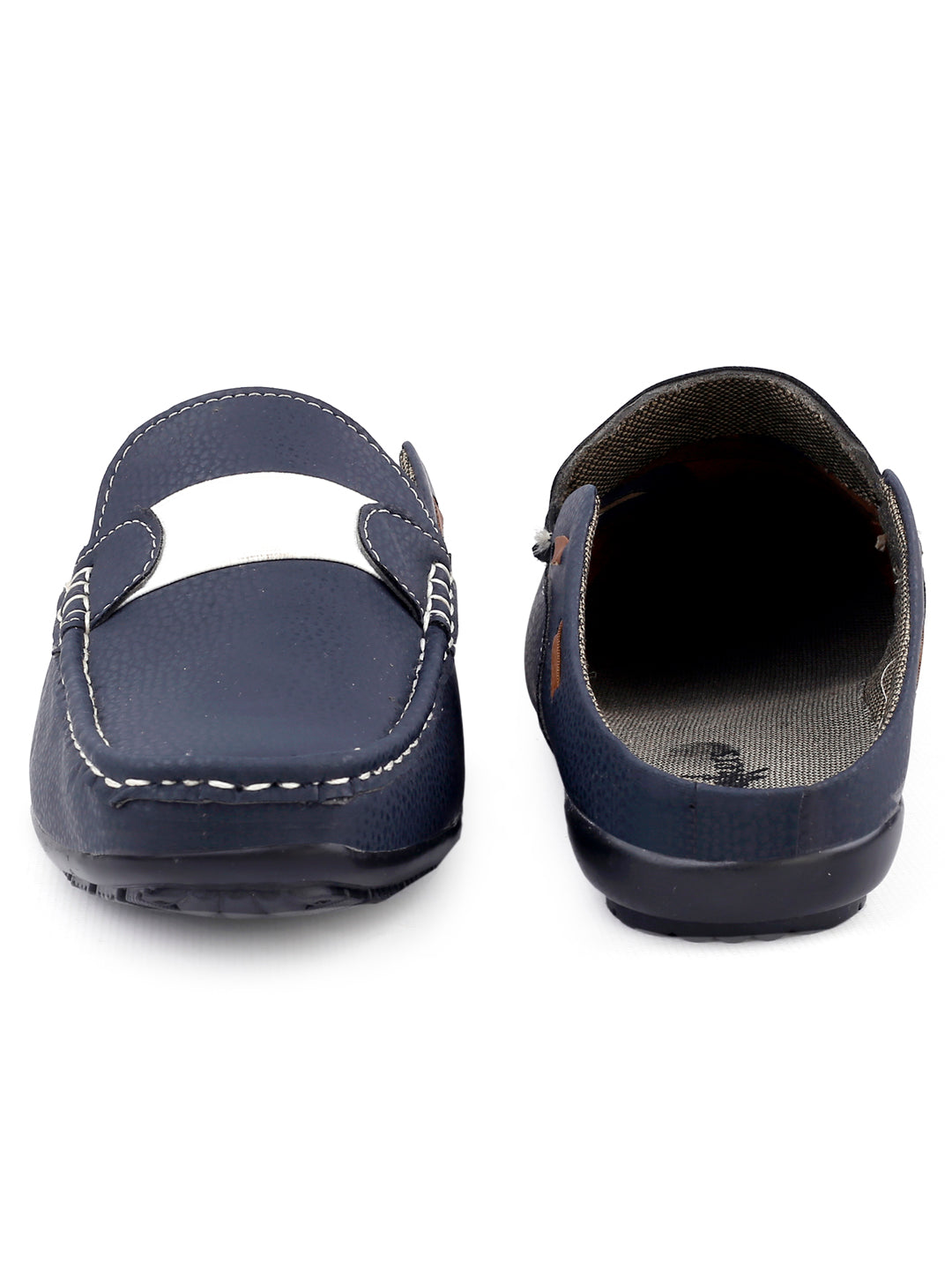 Woakers Men,s Casaul Shoes MULES-BLUE