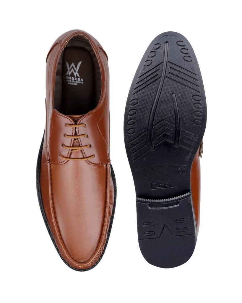 Moc-Toe Derby, Tan