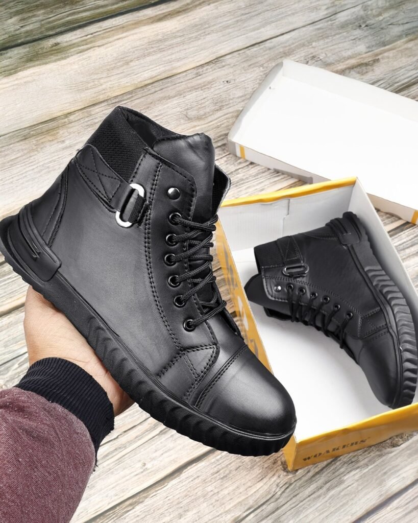 Zip High-Top, Black