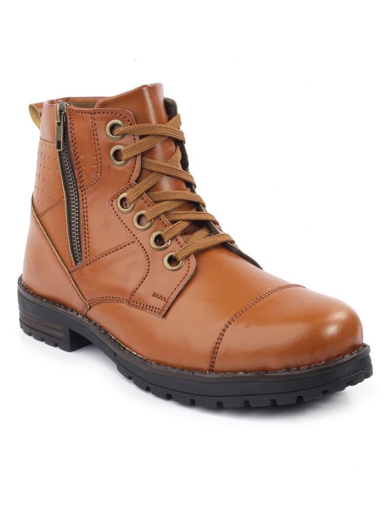 Side-Zip Boot, Tan